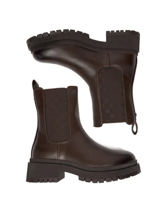 Nine West Sztyblety CEO-BASIMA-01 Brązowy