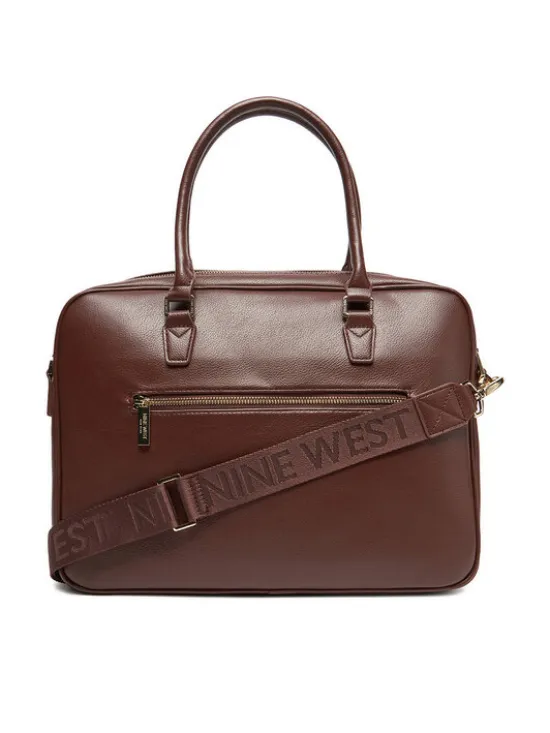 Nine West Torba na laptopa CEO-EMMA-LA482-2847 Brązowy