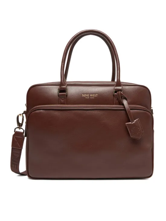Nine West Torba na laptopa CEO-EMMA-LA482-2847 Brązowy