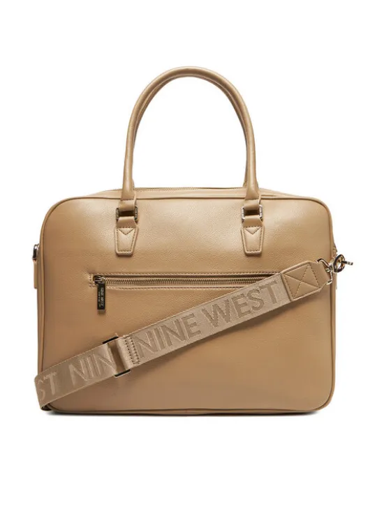 Nine West Torba na laptopa CEO-EMMA-LA482-2847 Beżowy