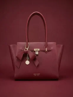 Nine West Torebka CEO-Chelsea-Charm-III-LX10186 Bordowy