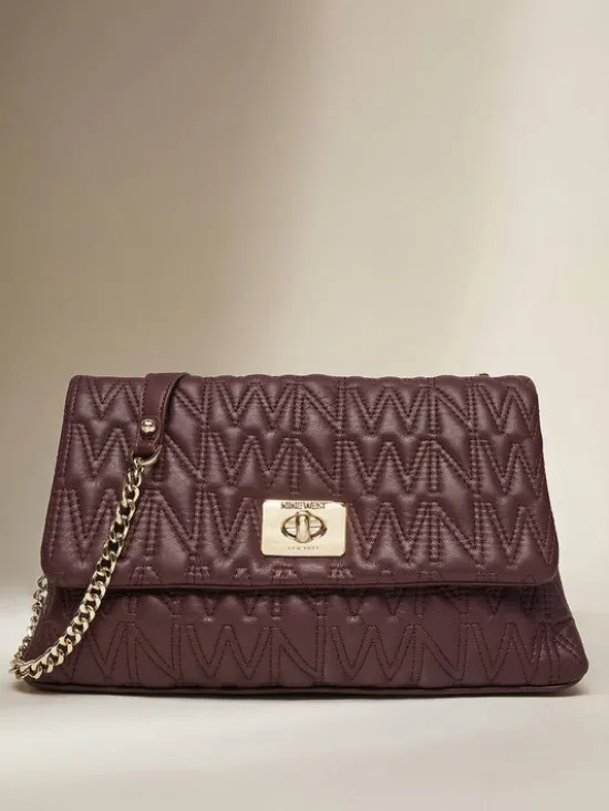 Nine West Torebka CEO-MILA-S23788-4 Bordowy