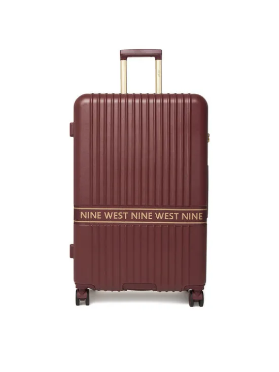 Nine West Walizka duża CEO-NW-L-002-10 Bordowy