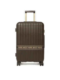Nine West Walizka średnia CEO-NW-M-001-10 Brązowy ciemny