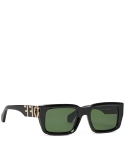 Off-White Okulary przeciwsłoneczne OERI125 Czarny
