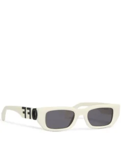 Off-White Okulary przeciwsłoneczne OERI124 Biały