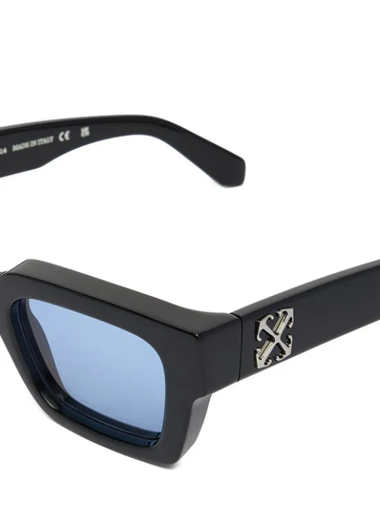 Off-White Okulary przeciwsłoneczne OERI126 Czarny