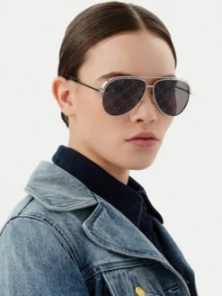 Off-White Okulary przeciwsłoneczne OERI14K Srebrny