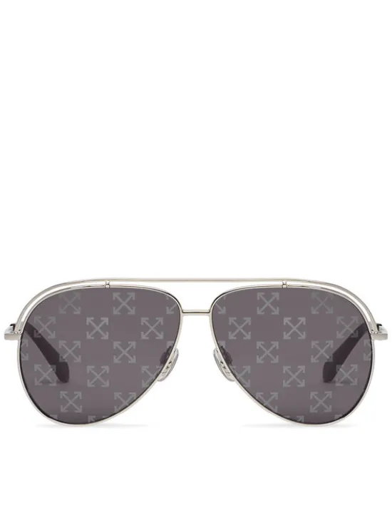 Off-White Okulary przeciwsłoneczne OERI14K Srebrny