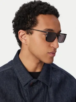 Off-White Okulary przeciwsłoneczne OERI121 Czarny