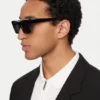 Off-White Okulary przeciwsłoneczne OERI13L Czarny