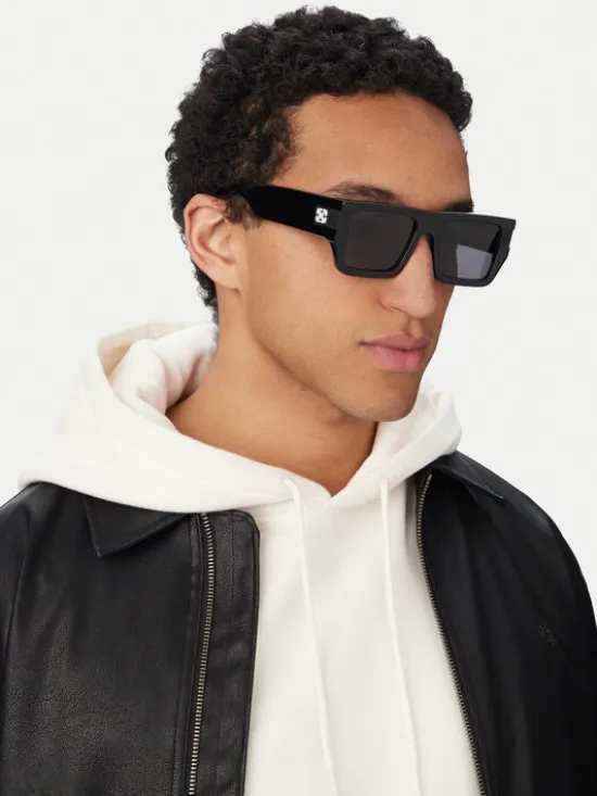 Off-White Okulary przeciwsłoneczne OERI149 Czarny