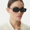 Off-White Okulary przeciwsłoneczne OERI13C Czarny