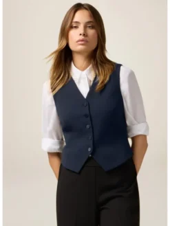 Oltre Marynarka L031R000042N034 Niebieski Slim Fit