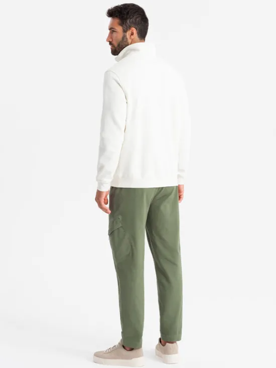 Ombre Joggery OM-PAJO-0199 Khaki Regular Fit