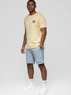 Ombre komplet szortów materiałowych Z127 Kolorowy Slim Fit