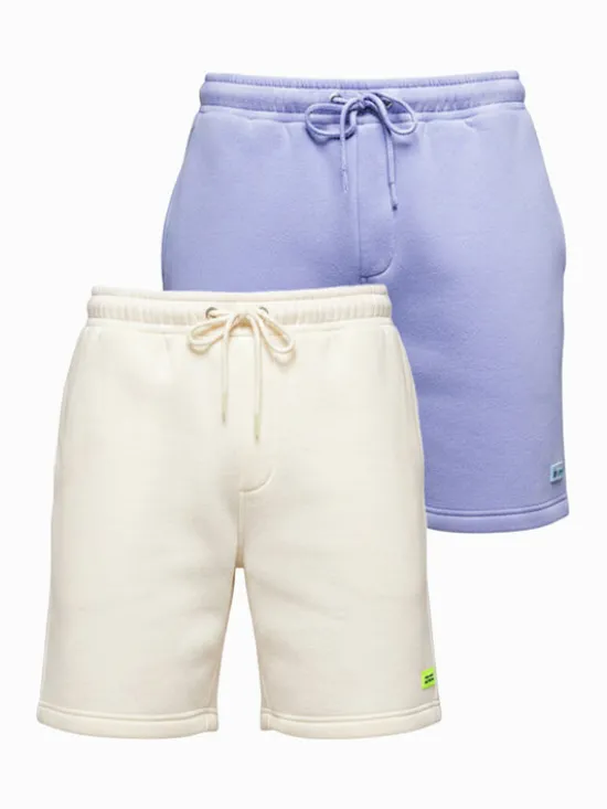 Ombre komplet szortów materiałowych Z129 Kolorowy Basic Fit