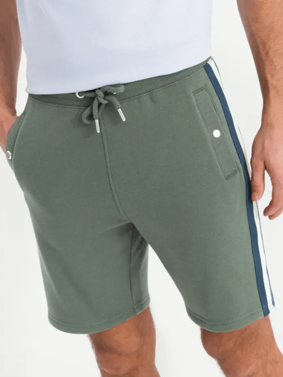 Ombre komplet szortów materiałowych Z128 Kolorowy Regular Fit