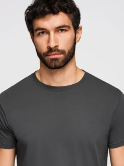 Ombre Komplet t-shirtów OM-TSBS-0268 Kolorowy Regular Fit