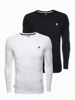 Ombre Longsleeve Z40 Czarny Regular Fit