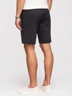Ombre Szorty materiałowe OM-SRSK-0124 Czarny Regular Fit