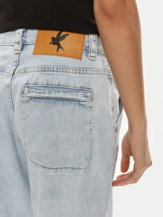One Teaspoon Jeansy Luna 26256 Niebieski Relaxed Fit