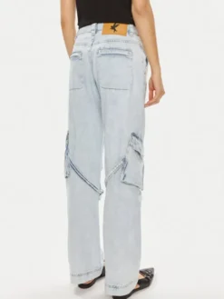One Teaspoon Jeansy Luna 26256 Niebieski Relaxed Fit