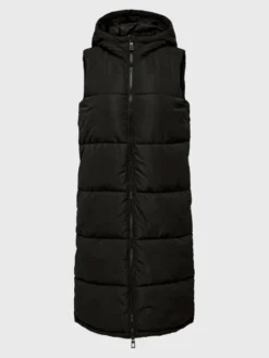 ONLY Bezrękawnik Alina 15241995 Czarny Regular Fit