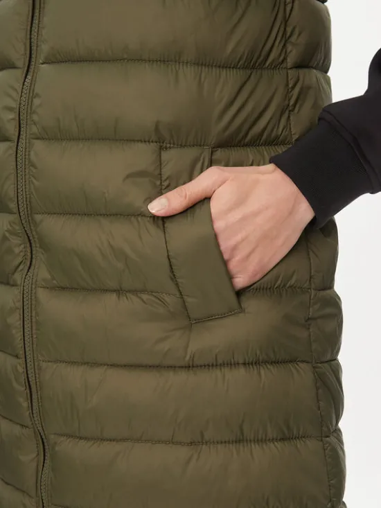 ONLY Bezrękawnik Melody 15258350 Khaki Regular Fit