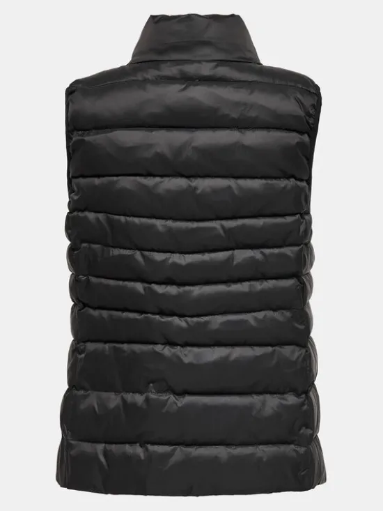 ONLY Bezrękawnik New Claire 15225157 Czarny Regular Fit