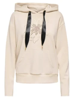 ONLY Bluza Fancy 15370578 Beżowy Regular Fit