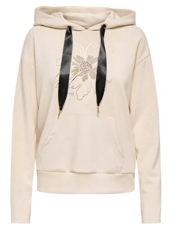 ONLY Bluza Fancy 15370578 Beżowy Regular Fit