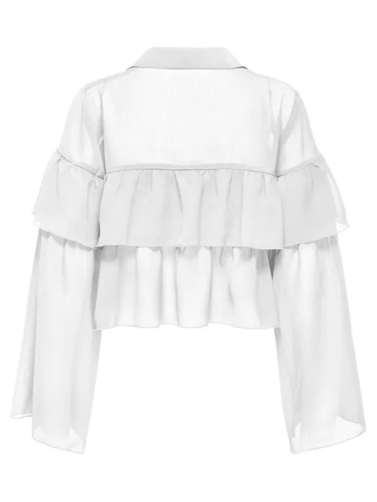 ONLY Bluzka Suzzi 15360661 Biały Regular Fit