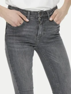ONLY Jeansy Blush 15233721 Szary Flared Fit