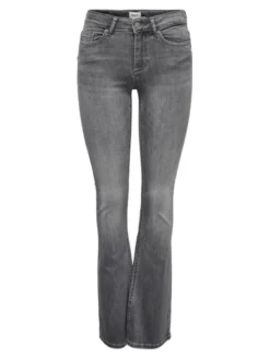 ONLY Jeansy Blush 15233721 Szary Flared Fit
