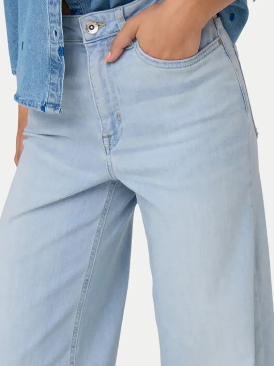 ONLY Jeansy Madison 15338289 Błękitny Wide Leg