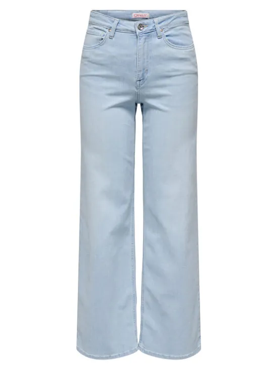 ONLY Jeansy Madison 15338289 Błękitny Wide Leg