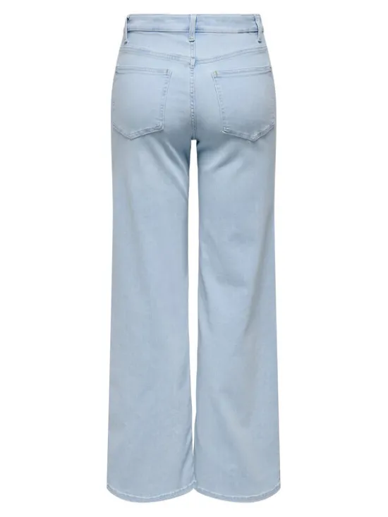 ONLY Jeansy Madison 15338289 Błękitny Wide Leg