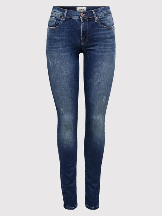 ONLY Jeansy Shape 15159137 Granatowy Skinny Fit