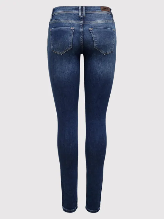 ONLY Jeansy Shape 15159137 Granatowy Skinny Fit