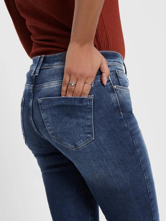 ONLY Jeansy Shape 15159137 Granatowy Skinny Fit
