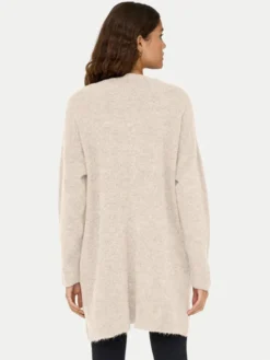ONLY Kardigan Talio 15358604 Beżowy Regular Fit