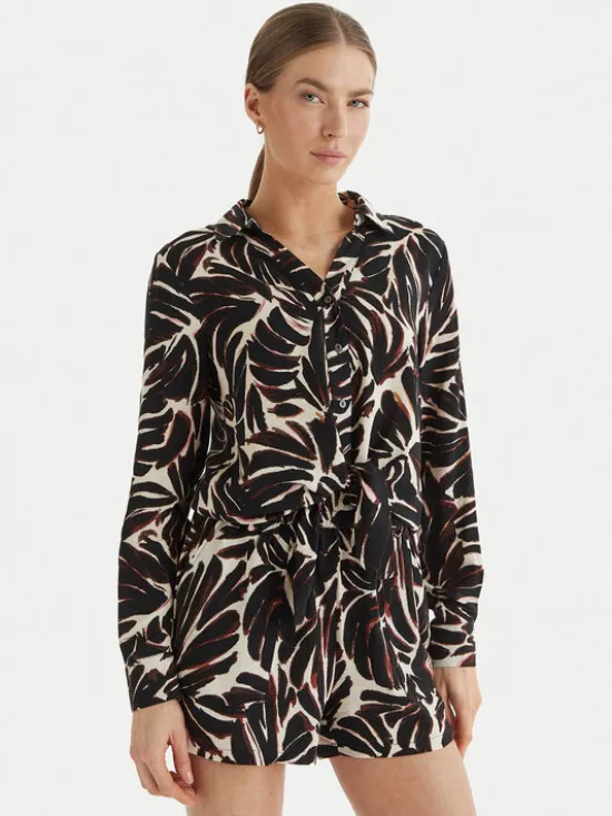ONLY Koszula Nova 15284332 Czarny Regular Fit