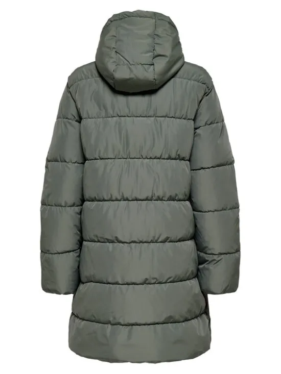 ONLY Kurtka zimowa Clair 15323232 Szary Regular Fit