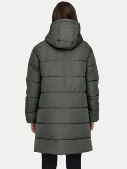 ONLY Kurtka zimowa Clair 15323232 Szary Regular Fit