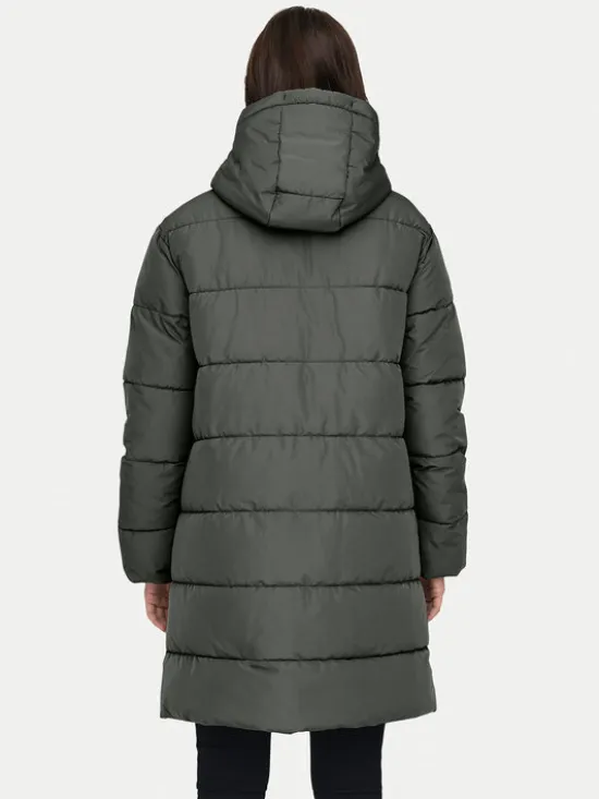 ONLY Kurtka zimowa Clair 15323232 Szary Regular Fit