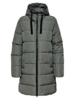 ONLY Kurtka zimowa Clair 15323232 Szary Regular Fit
