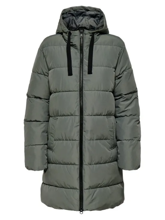 ONLY Kurtka zimowa Clair 15323232 Szary Regular Fit