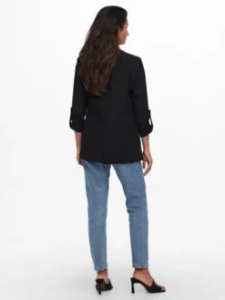 ONLY Marynarka Kayle 15218743 Czarny Regular Fit