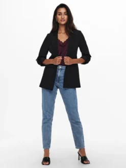 ONLY Marynarka Kayle 15218743 Czarny Regular Fit